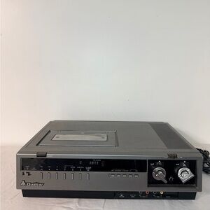 Vintage Quasar VH5021UW Top Load VCR VHS Player Recorder Tested Working